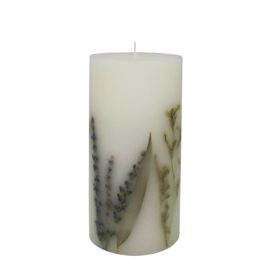 Home & Decor * | Flash Sale Home Fragrance Collection 3 X 6 Bergamot & Rosewood Scented Pillar Candle By Ashland