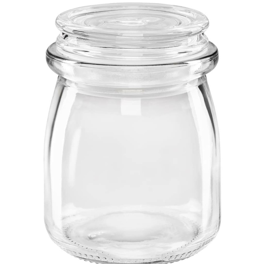 Floral * | Promo Mini Round Jar With Lid By Ashland