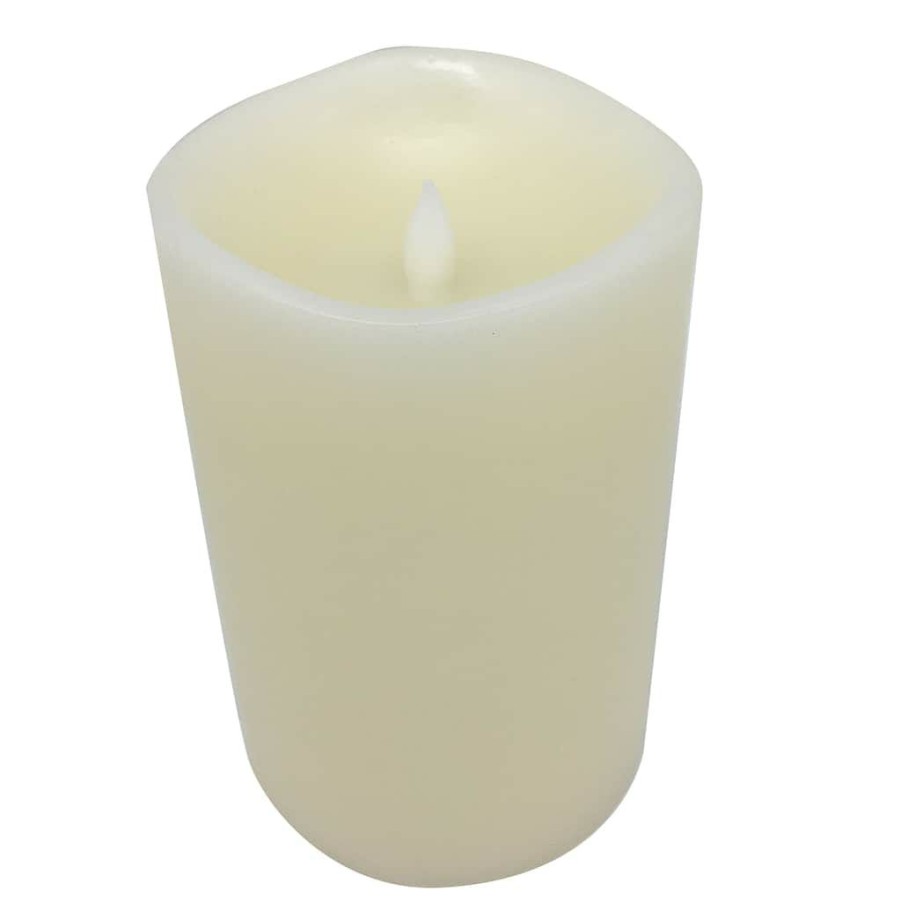 Home & Decor * | Deals 4 X 6 Led Flame Pillar Candle By Ashland