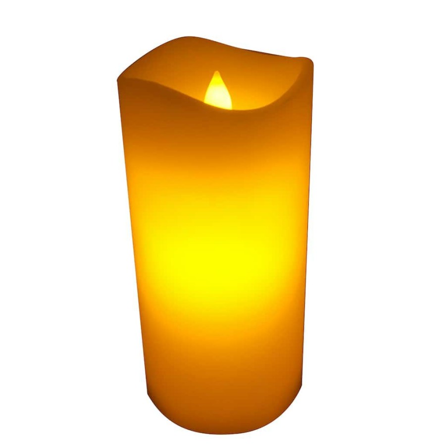 Home & Decor * | Cheapest 3 X 6 Led Flame Pillar Candle By Ashland