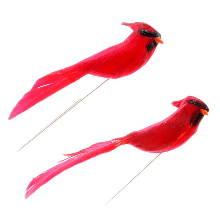 Floral * | New 24 Packs: 2 Ct. (48 Total) Cardinal Birds By Ashland