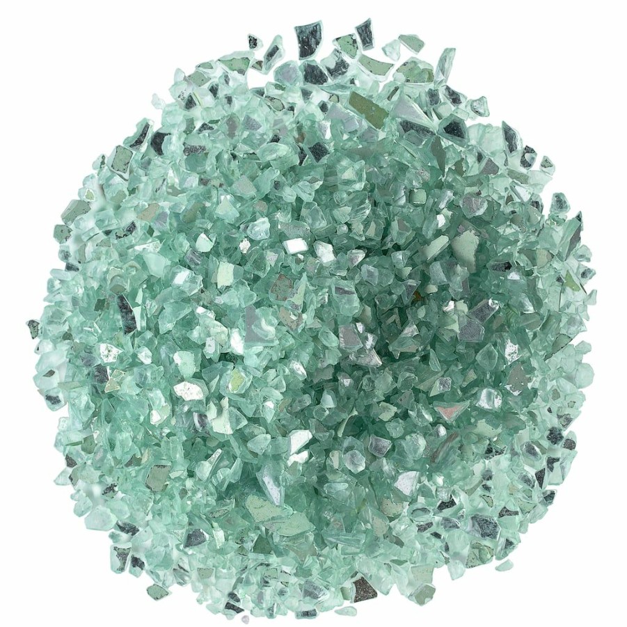 Floral * | Brand New 12 Pack: Turquoise Crushed Glass By Ashland