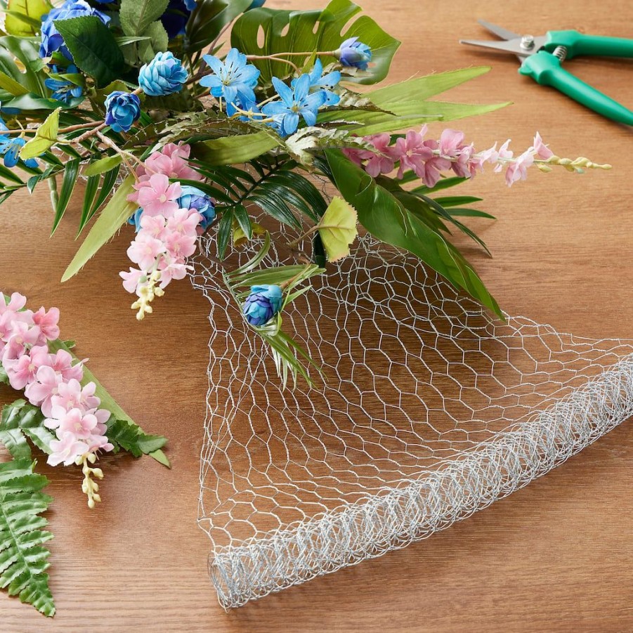 Floral * | Top 10 Galvanized Chicken Wire By Ashland