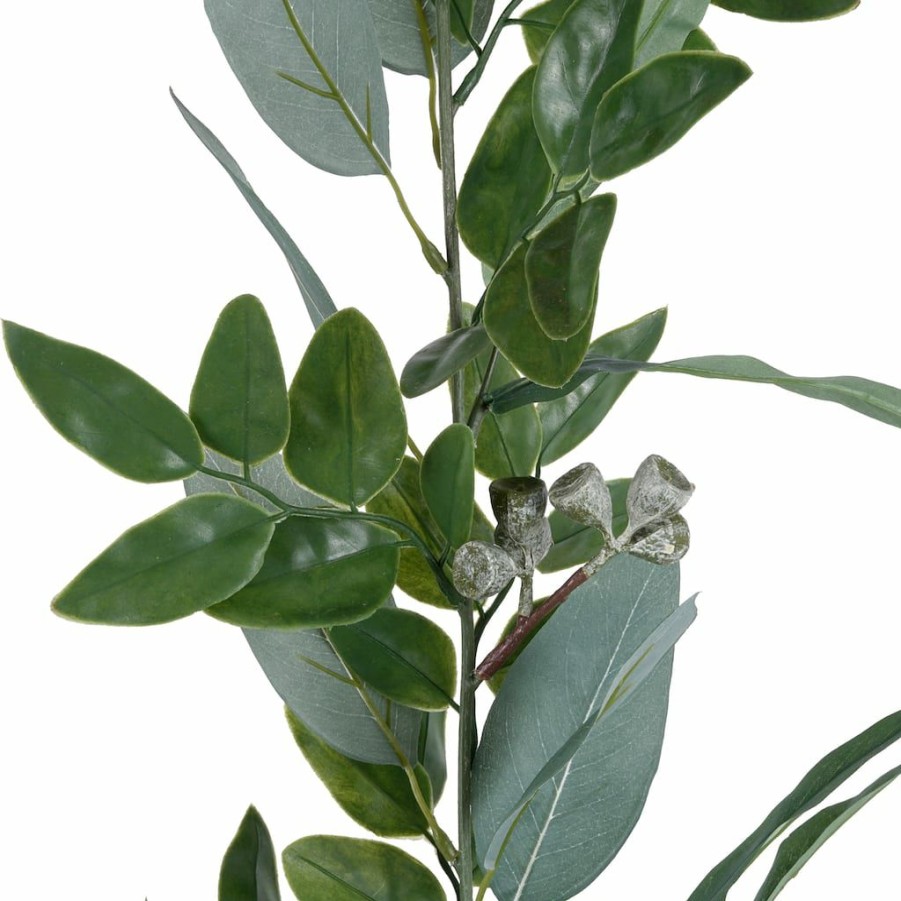 Floral * | Wholesale 6Ft. Eucalyptus Garland With Green Berries By Ashland