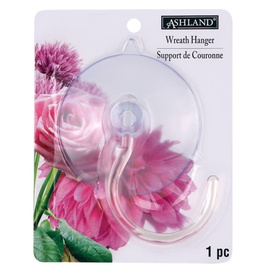 Floral * | Cheapest 24 Pack: Suction Cup Wreath Hanger By Ashland