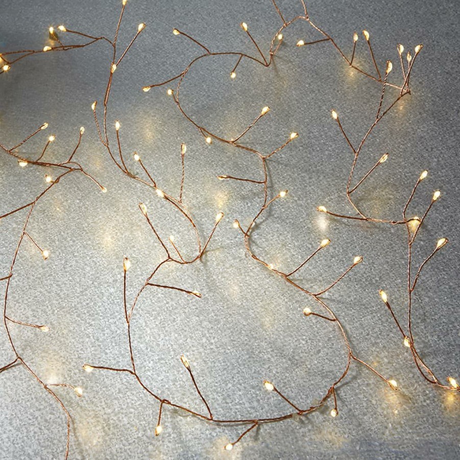 Home & Decor * | Best Sale 8 Pack: 120Ct. Warm White Led Copper String Lights Garland By Ashland