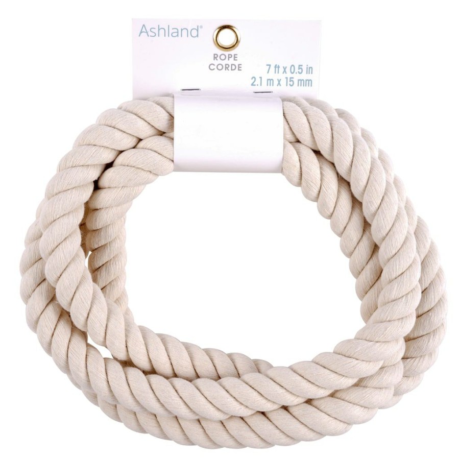 Floral * | Outlet 12 Pack: 7Ft. Ivory Rope By Ashland