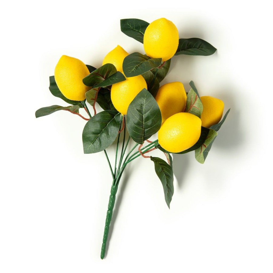 Floral * | Hot Sale Artificial Lemon Bushes By Ashland