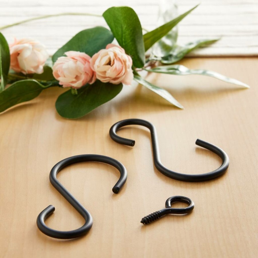 Floral * | Hot Sale 24 Packs: 2 Ct. (48 Total) Black Extension S Hook By Ashland