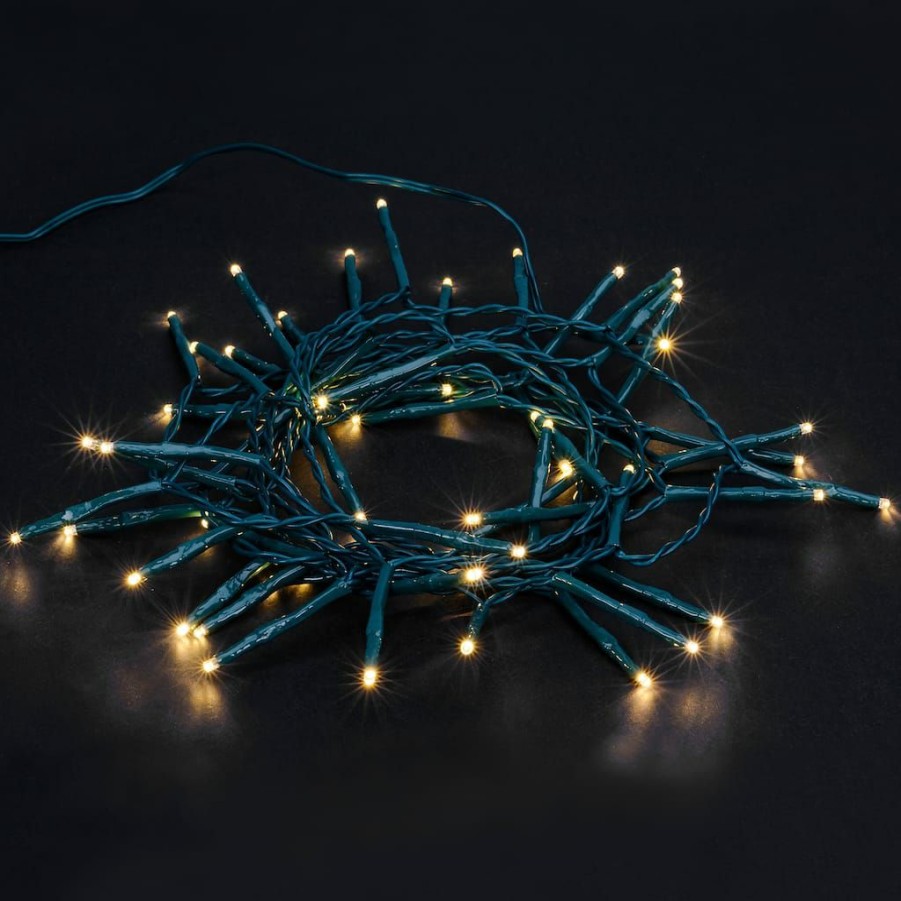 Home & Decor * | Brand New Creative Collection Shimmer Lights Led Garland By Ashland