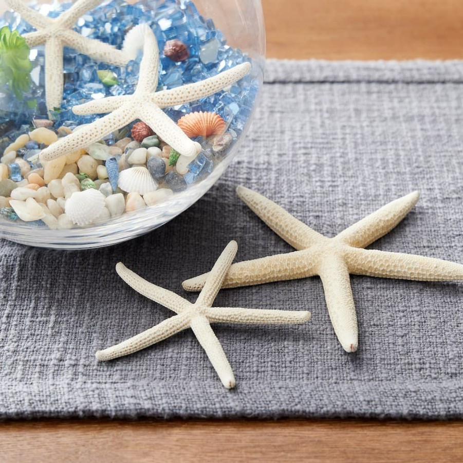 Floral * | Best Deal 6 Packs: 4 Ct. (24 Total) White Glitter Starfish By Ashland