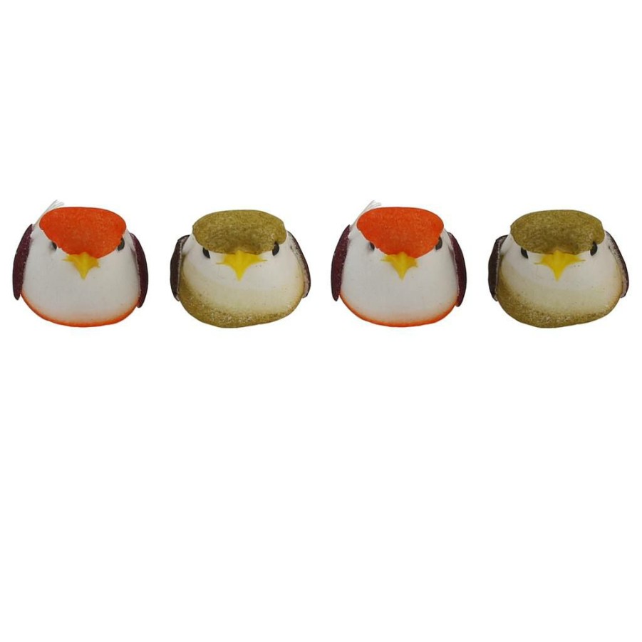 Floral * | Best Sale 12 Packs: 4 Ct. (48 Total) Assorted Mushroom Birds By Ashland