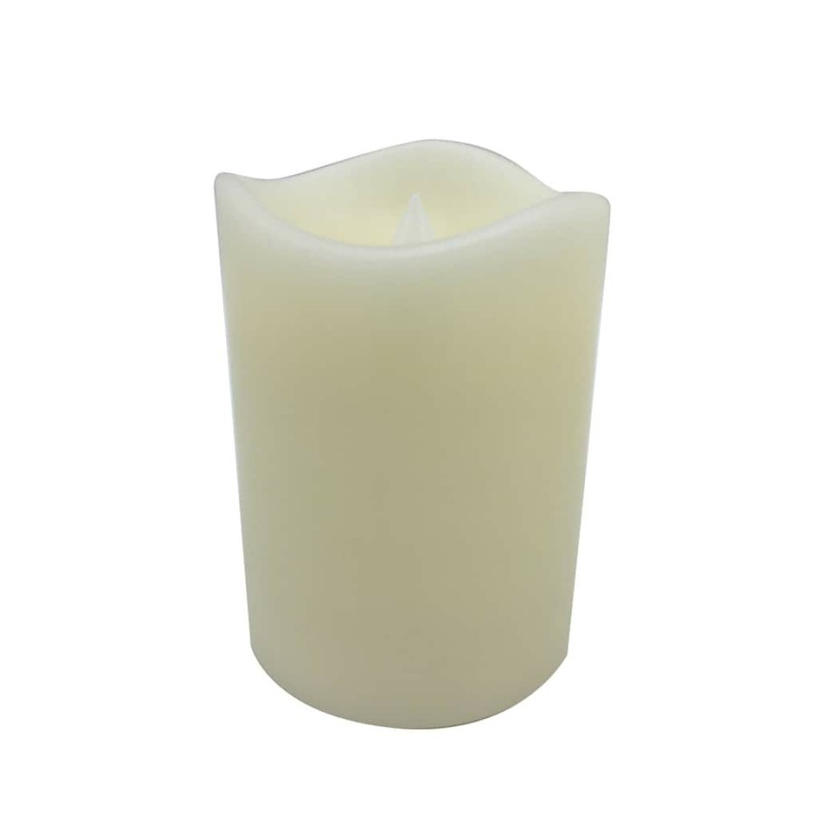 Home & Decor * | Brand New 3 X 4 Led Flame Pillar Candle By Ashland