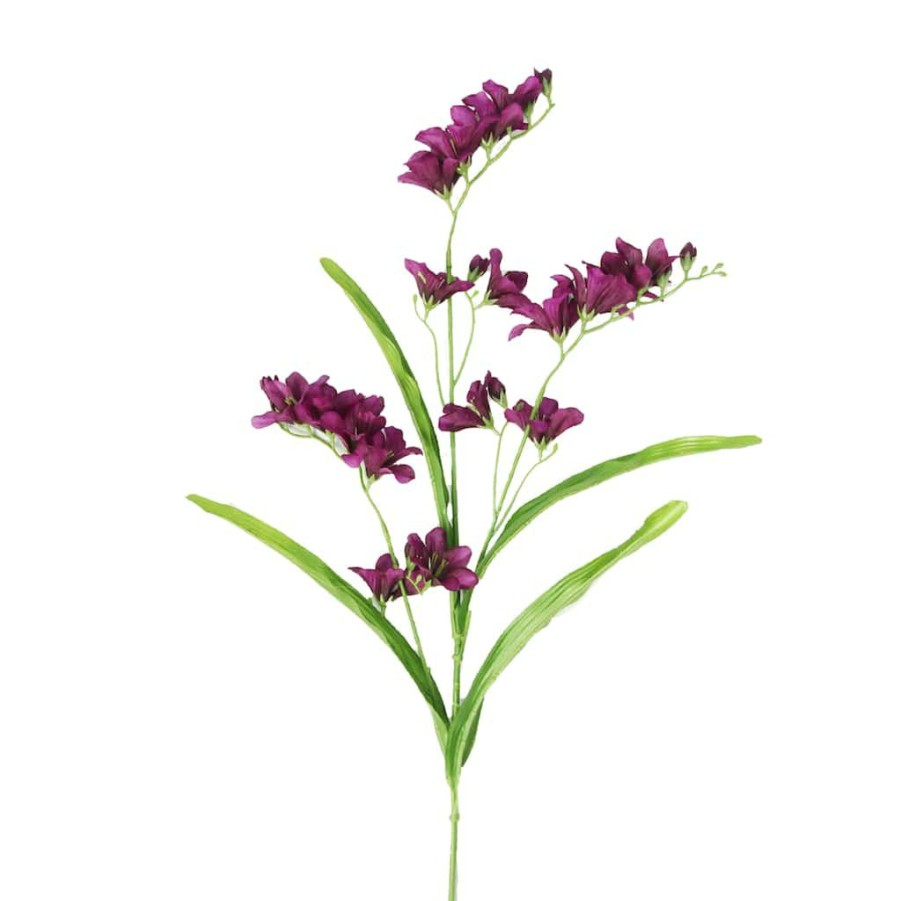 Floral * | Best Reviews Of Hot Purple Freesia Stem By Ashland