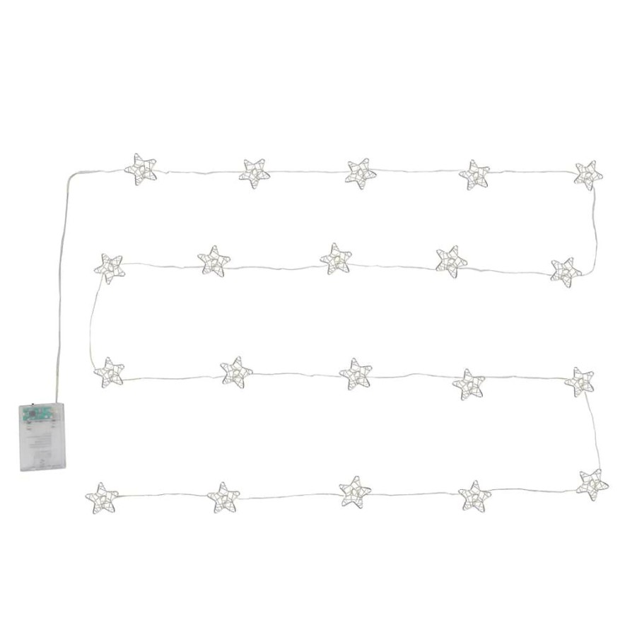 Home & Decor * | Cheapest Wired Star Led String Lights By Ashland