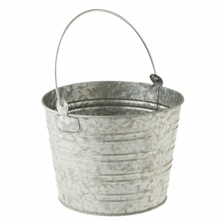 Floral * | Brand New 8 Galvanized Pail By Ashland