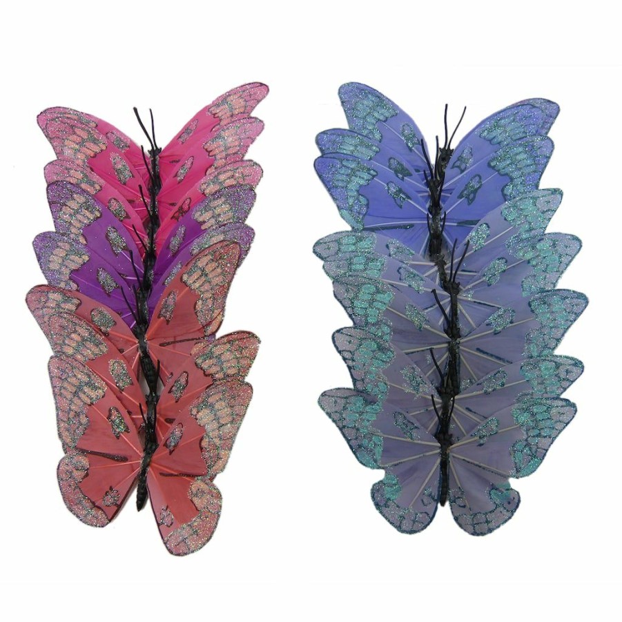 Floral * | Flash Sale 8 Packs: 8 Ct. (64 Total) Assorted Elegant Butterflies By Ashland