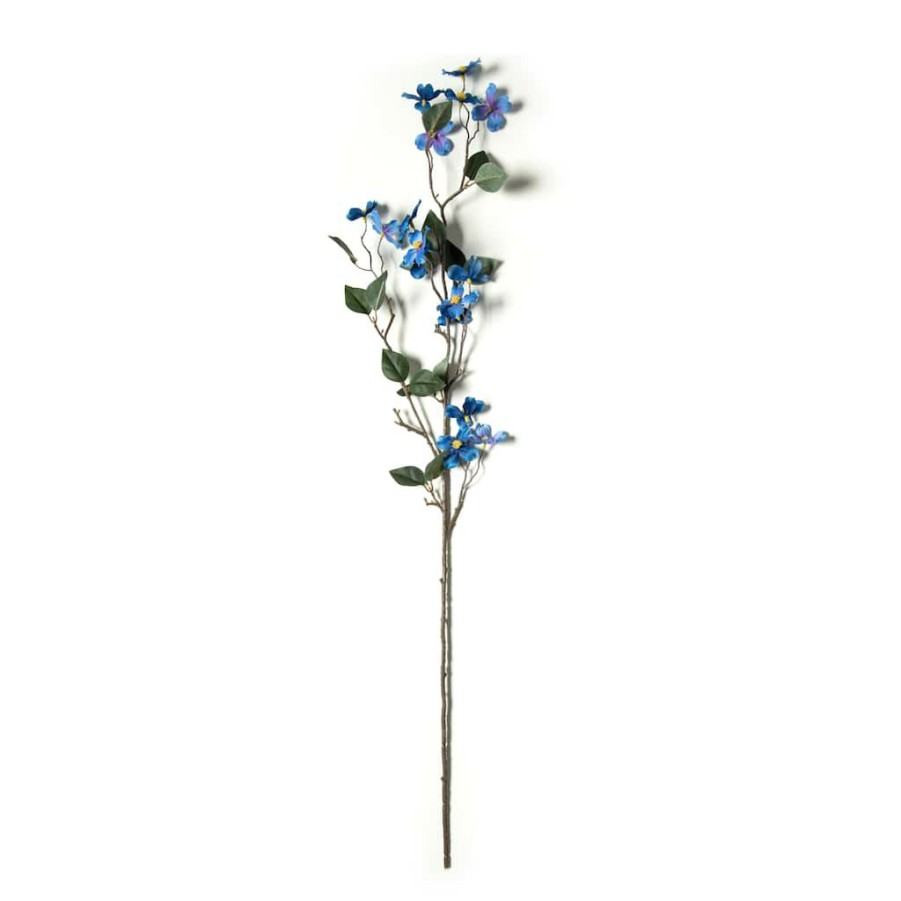 Floral * | Coupon Navy Mini Dogwood Stem By Ashland