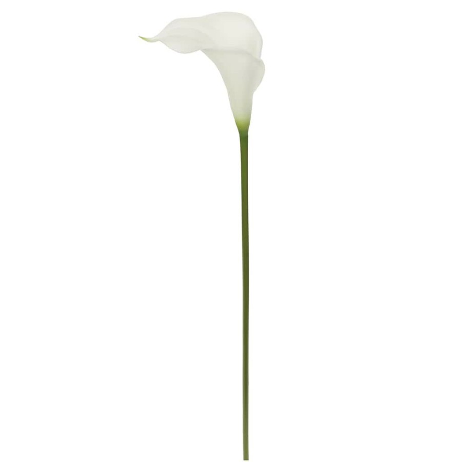 Floral * | Outlet White Calla Lily Stem By Ashland