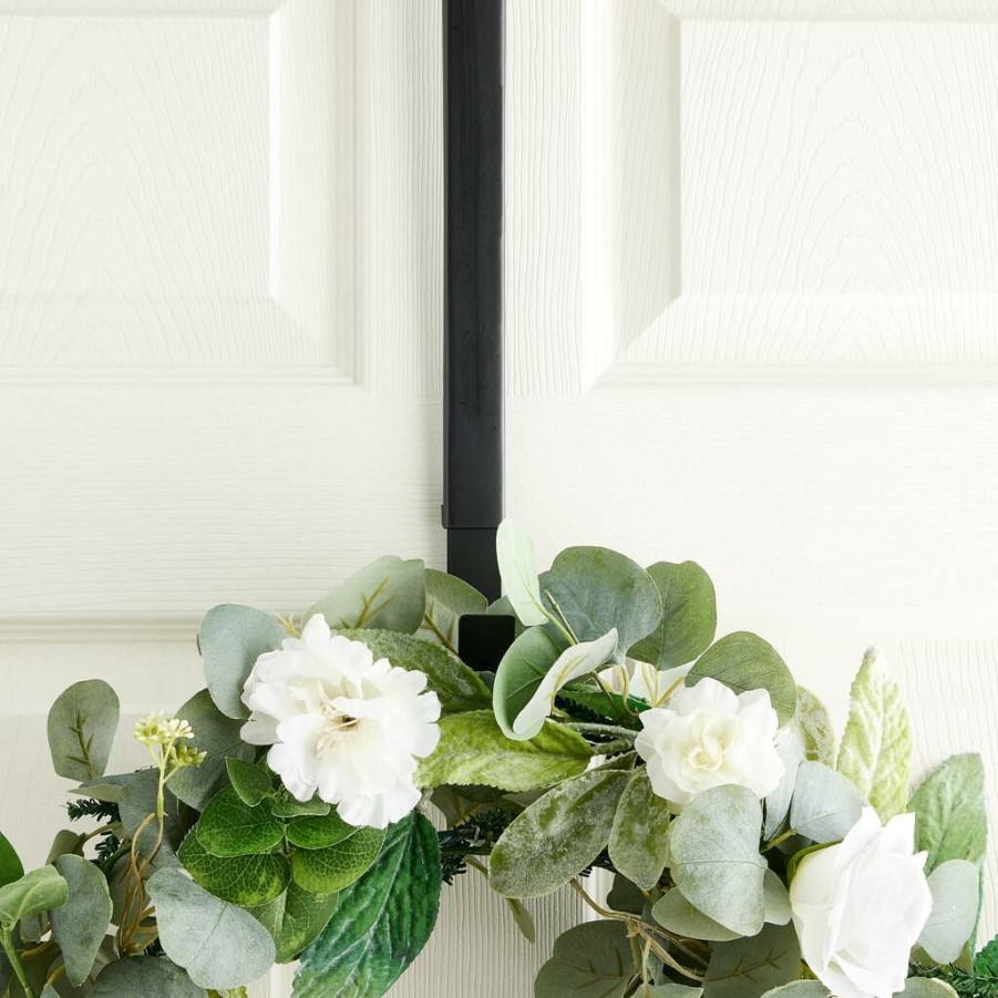 Floral * | Cheap 12 Pack: Black Adjustable Wreath Hanger By Ashland