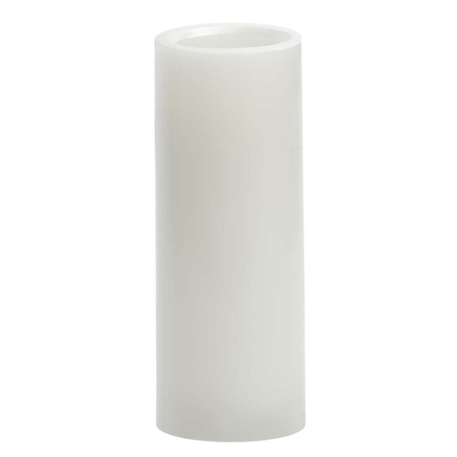 Home & Decor * | Brand New White 3 X 8 Led Pillar Candle By Ashland