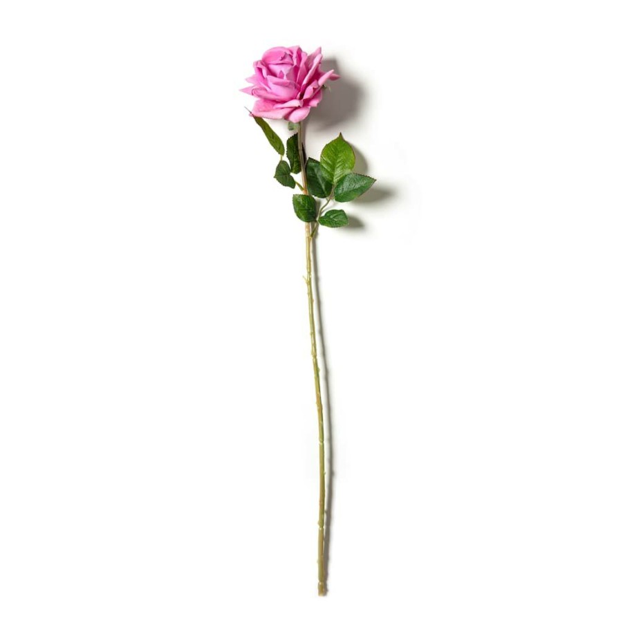 Floral * | Best Pirce Pink Foam Rose Stem By Ashland