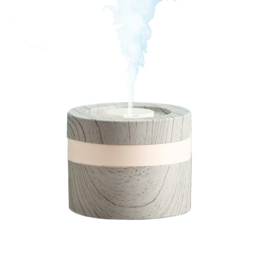 Home & Decor * | Outlet White Wash Usb Color Changing Aromatic Diffuser By Ashland