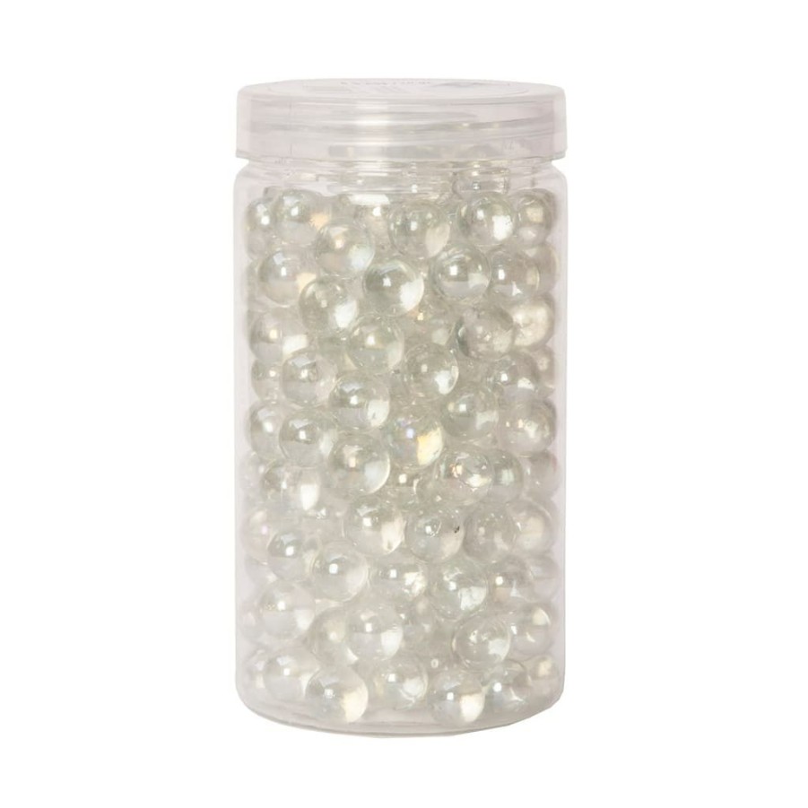 Floral * | Outlet 12 Pack: Clear Lustre Mini Marbles By Ashland