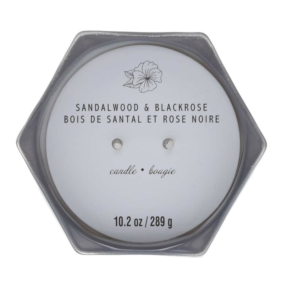 Home & Decor * | Best Reviews Of Sandalwood & Black Rose 2-Wick Jar Candle By Ashland