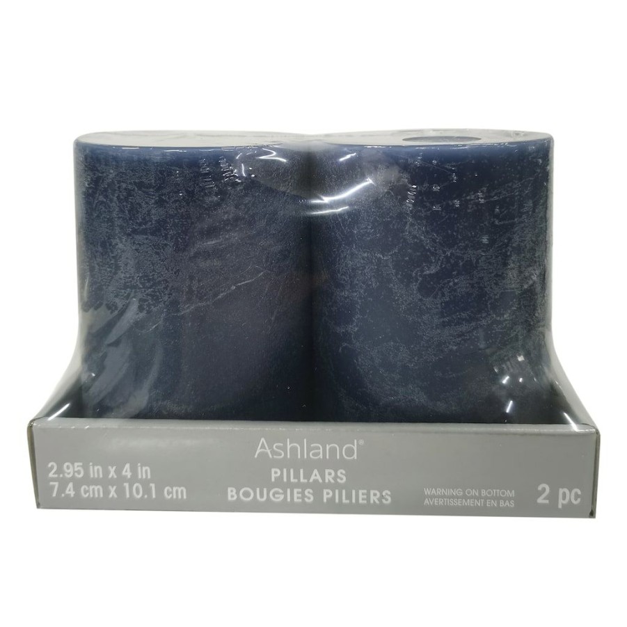 Home & Decor * | Budget 2.95 X 4 Scented Pillar Candles, 2Ct. By Ashland