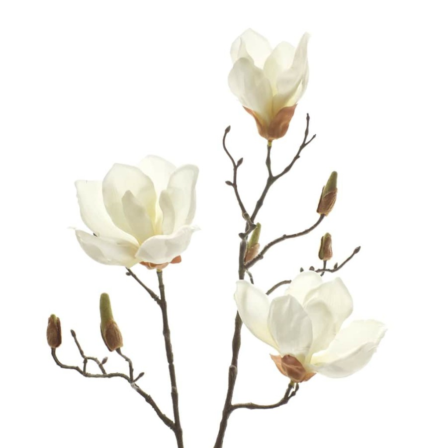 Floral * | Best Sale 12 Pack: White Magnolia Branch Spray By Ashland