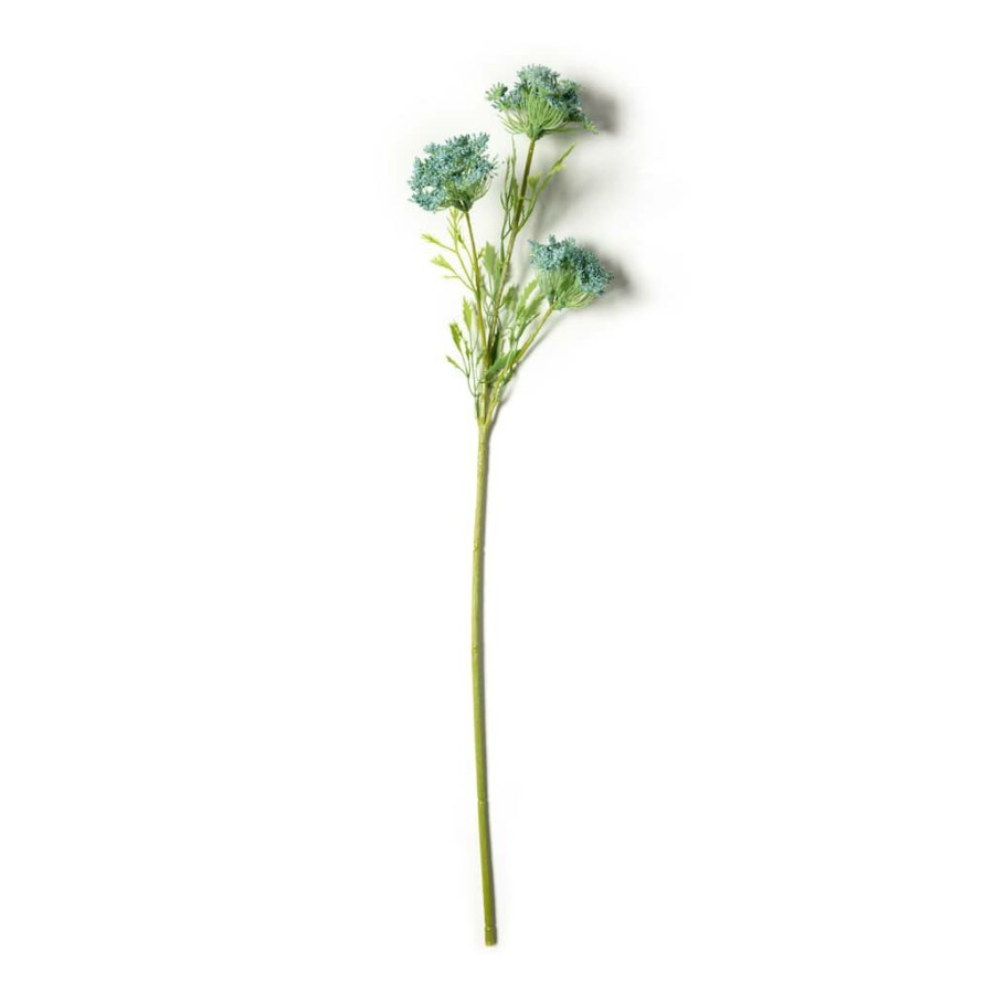 Floral * | Buy Blue Queen Anne'S Lace Stem By Ashland