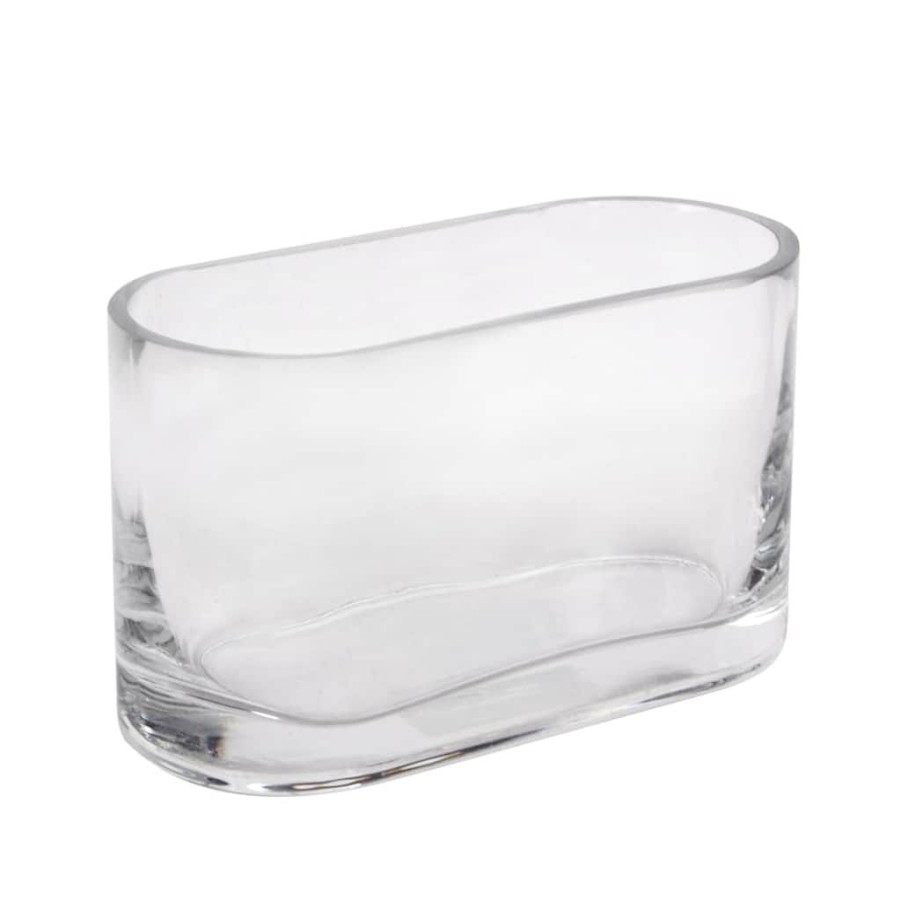 Floral * | Best Deal 12 Pack: 6.9 Oval Glass Vase By Ashland