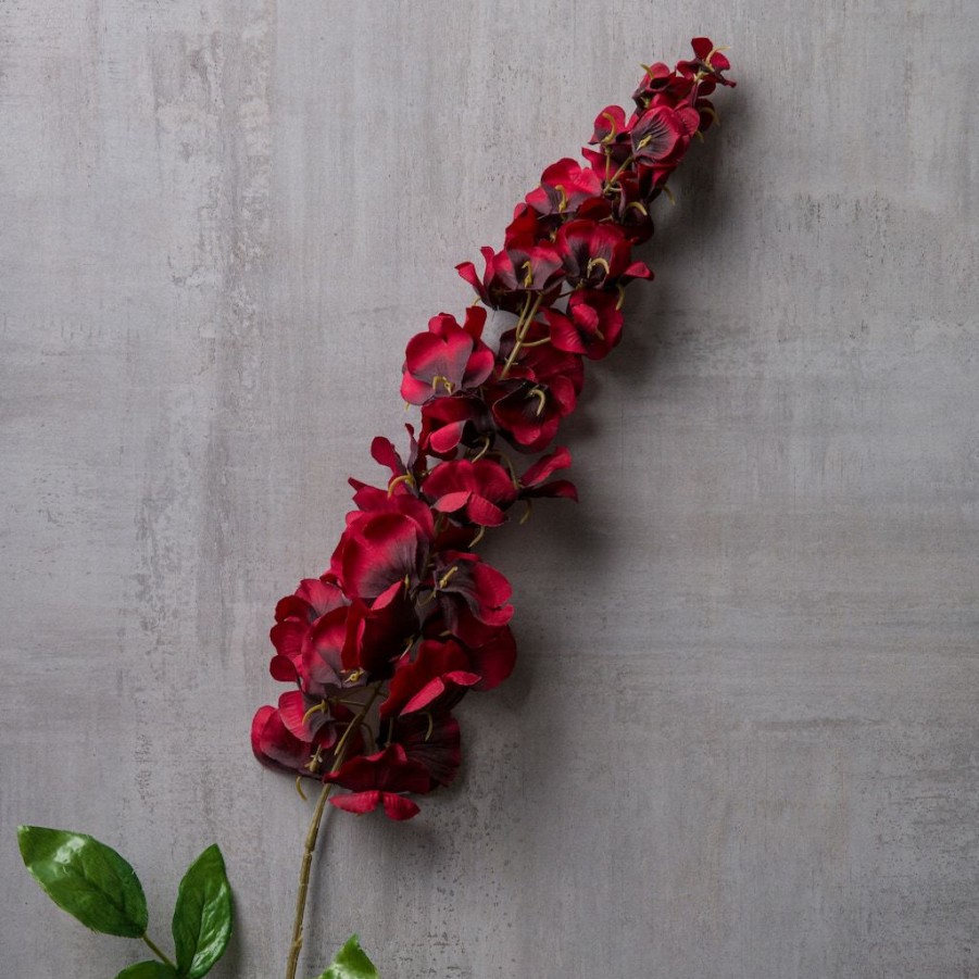 Floral * | Top 10 Burgundy Wisteria Stem By Ashland