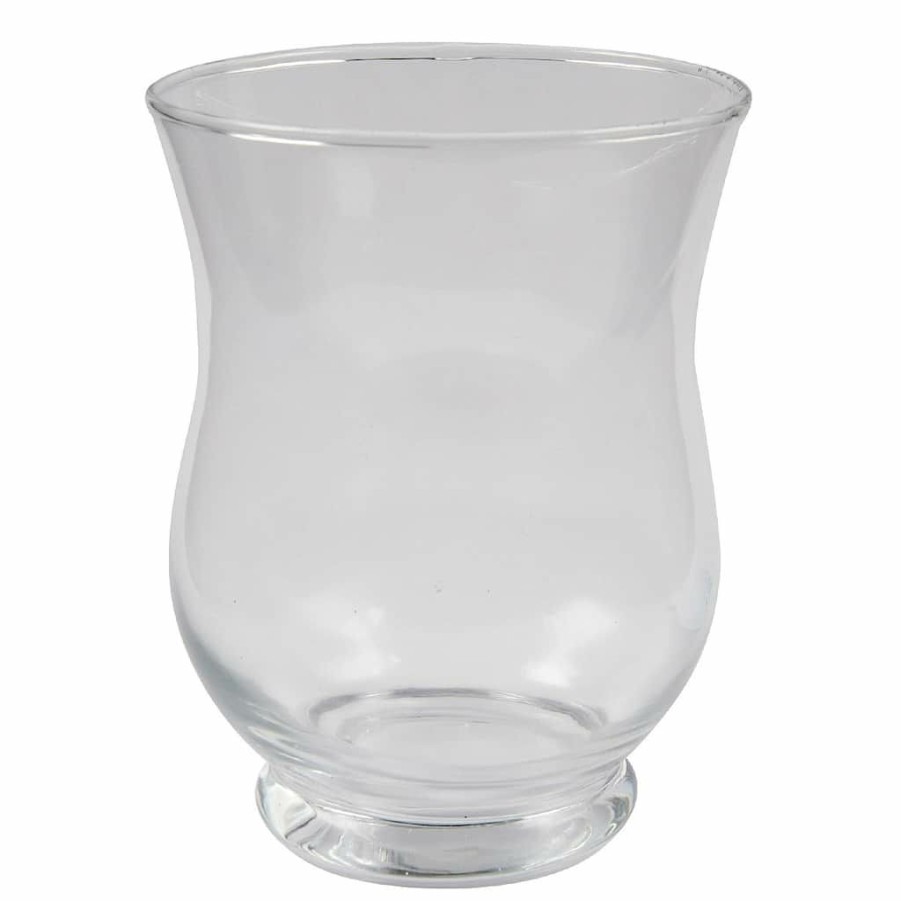 Home & Decor * | Hot Sale Ashland Glass Hurricane Candle Holder Clear