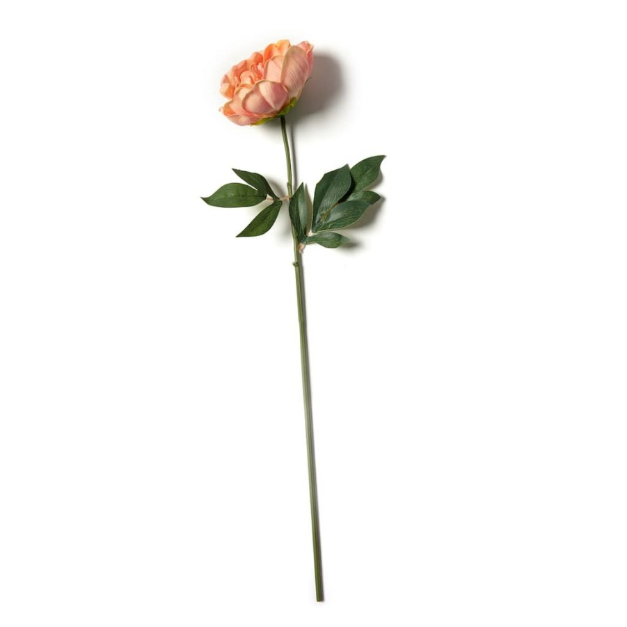 Floral * | Cheap Blush Large Peony Stem By Ashland