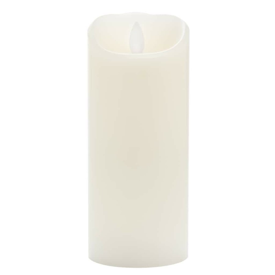 Home & Decor * | Best Deal Iflicker Ivory 3 X 7 Led Pillar Candle By Ashland