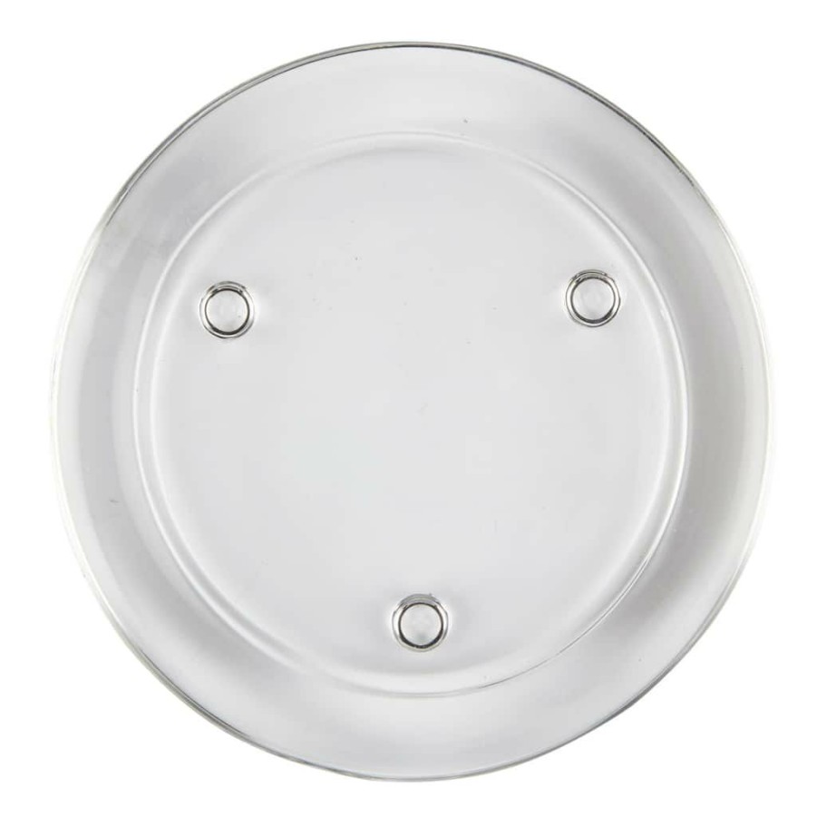 Home & Decor * | Brand New Ashland Glass Candle Plate