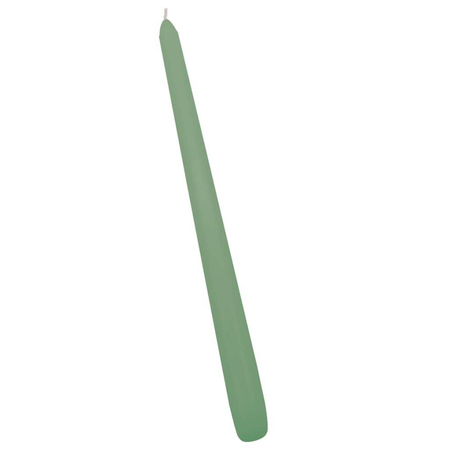 Home & Decor * | Flash Sale 10 Sage Green Taper Candle By Ashland