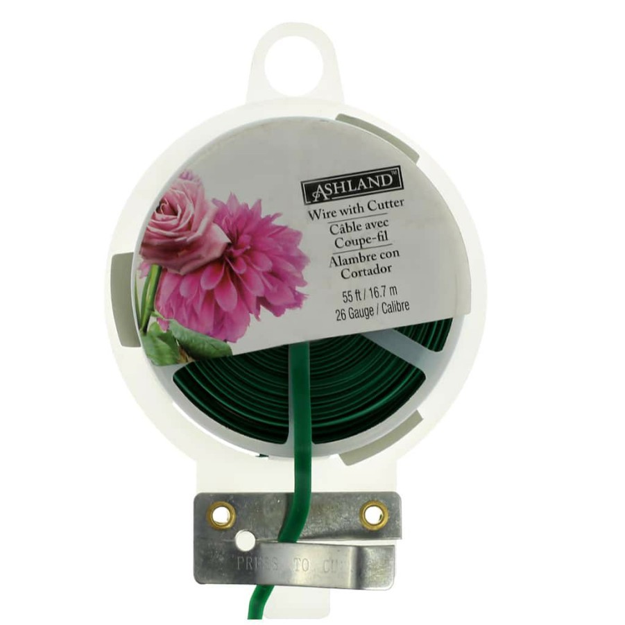 Floral * | Cheap Floral Wire With Cutter By Ashland , 55Ft.