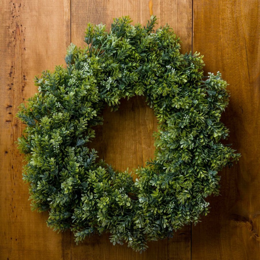 Floral * | Flash Sale 22 Boxwood Wreath By Ashland