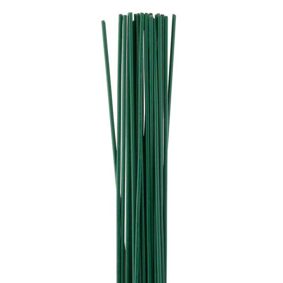 Floral * | Best Reviews Of Green Stem Wire, 20 Gauge By Ashland