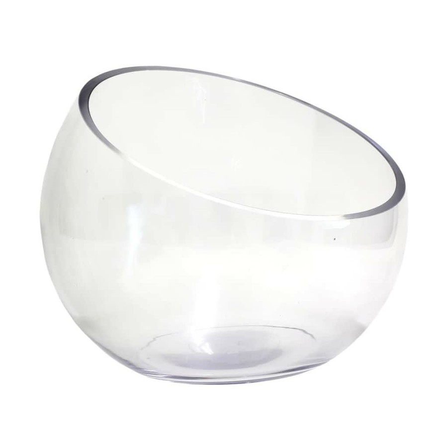 Floral * | Wholesale Ashland Open Face Glass Vase