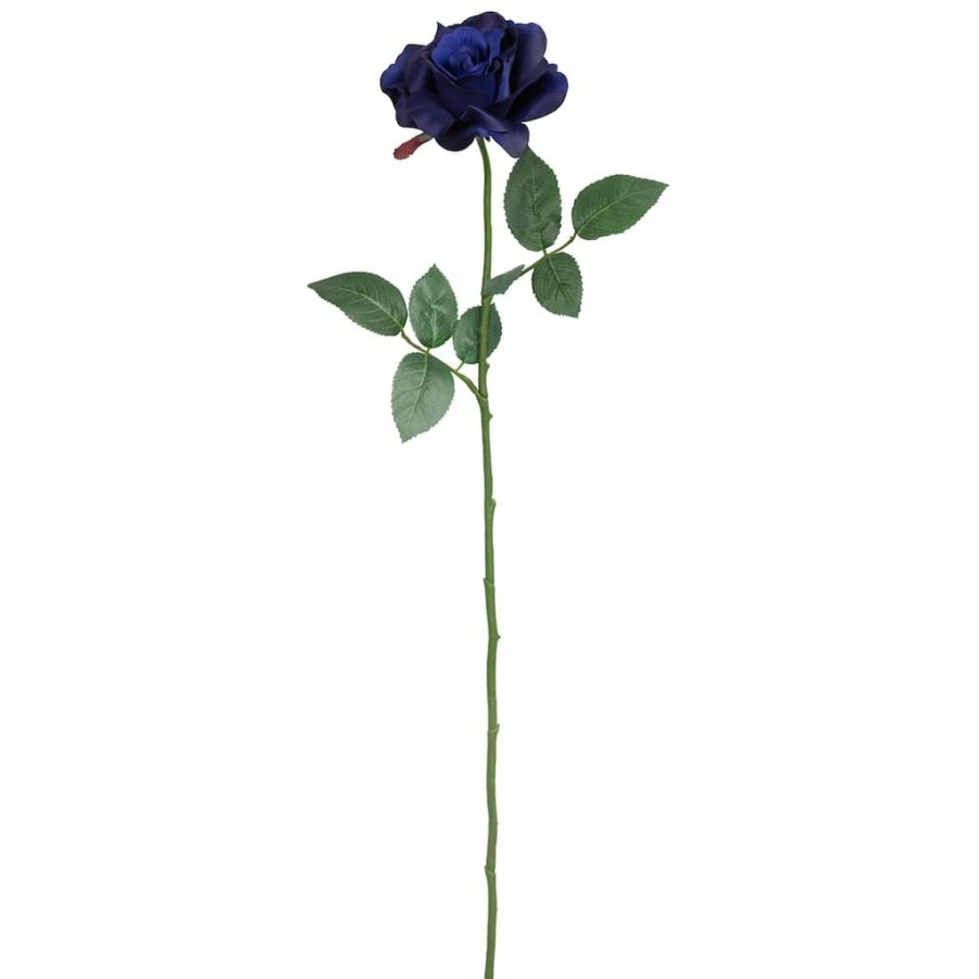 Floral * | Best Deal Navy Princess Rose Stem By Ashland