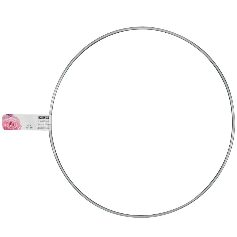 Floral * | Discount 10 Floral Hoop By Ashland