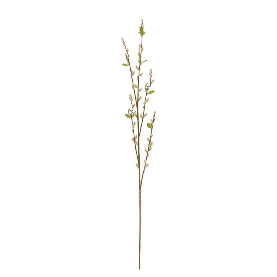 Floral * | Hot Sale Cream Willow Branch Stem By Ashland