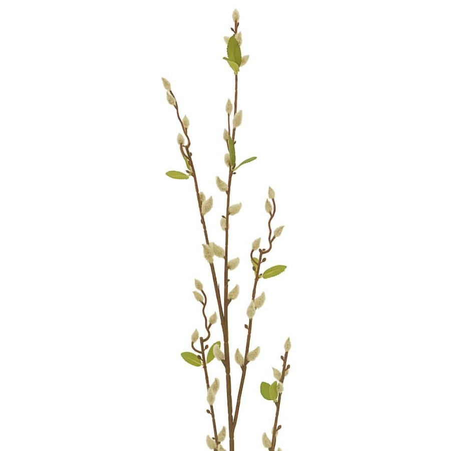 Floral * | Hot Sale Cream Willow Branch Stem By Ashland