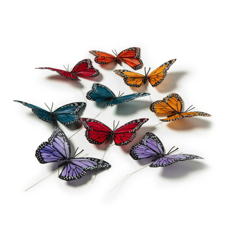 Floral * | Wholesale Large Nature Center Butterflies Value Pack By Ashland