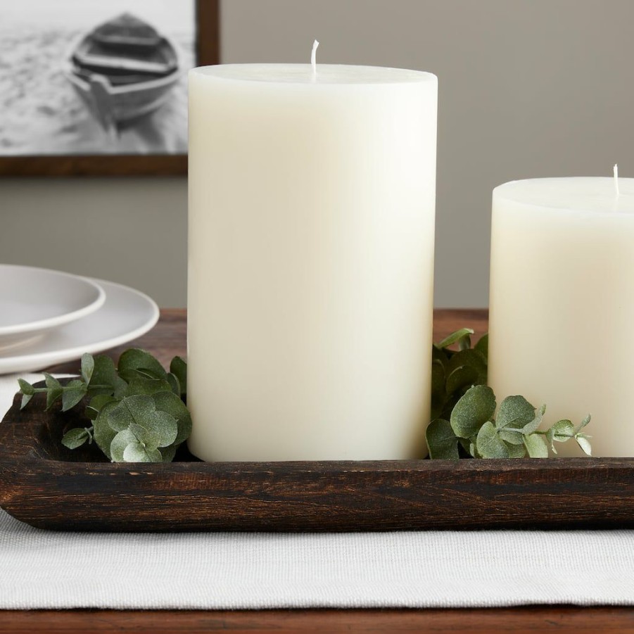 Home & Decor * | Cheap 4 X 6 Ivory Pillar Candle By Ashland