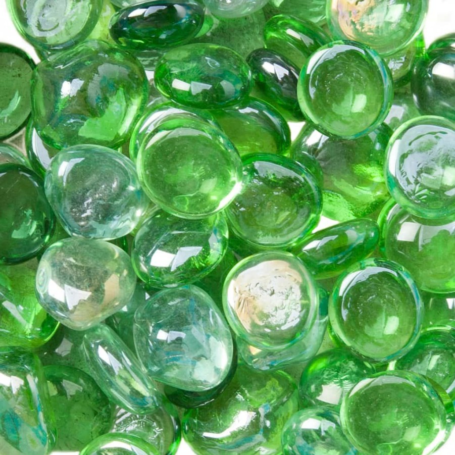 Floral * | Coupon 12 Pack: Mixed Green Glass Gems By Ashland